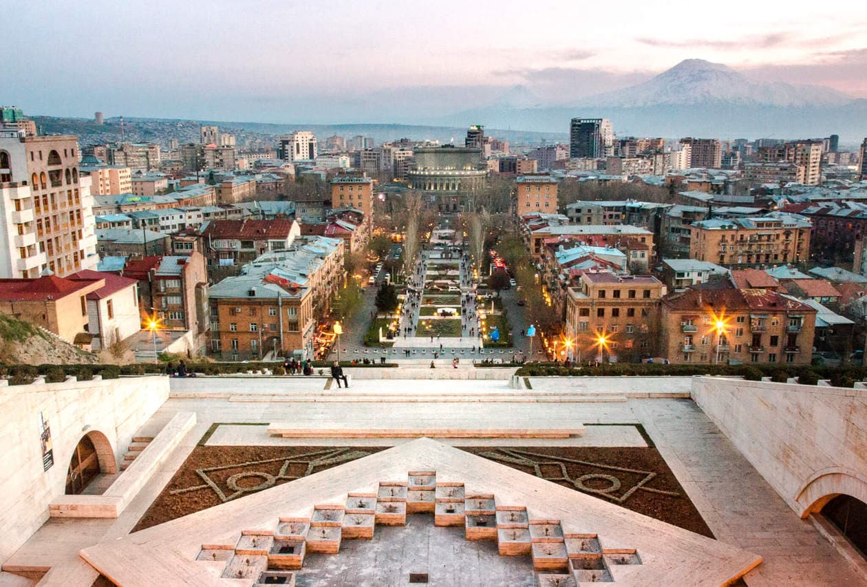 Yerevan cascade